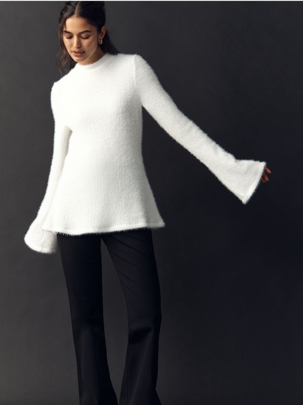 Maeve Tie-Back Bell-Sleeve Top - Picture 3 of 5